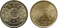 Португалия 10 евроцентов 2002