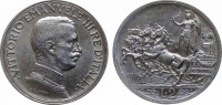 Италия 2 лиры 1916 Виктор Эммануил III