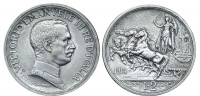 Италия 2 лиры 1914 Виктор Эммануил III 