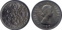 Великобритания 6 пенсов 1967