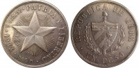 Куба 1 песо 1933
