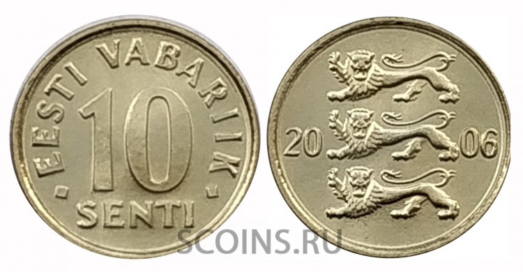 Эстония 10 сенти 2006