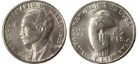 Куба 25 сентаво 1953 "Centennial - Birth of Jose Marti"