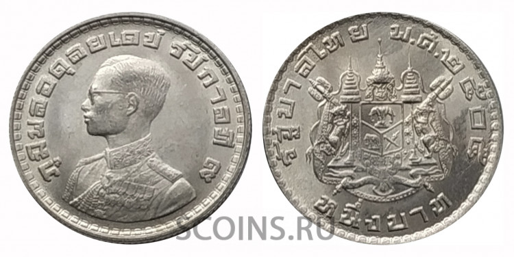 Таиланд 1 бат 1962 UNC