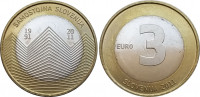Словения 3 евро 2011 20 лет независимости Словении