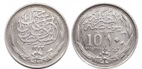 Египет 10 пиастров  1916
