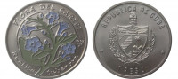 Куба 1 песо 1997 "Ruellia Tuberosa"