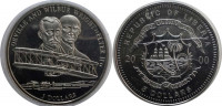 Либерия 5 долларов 2000 Полет Братьев Райт