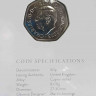 Великобритания 50 пенсов 2023 Снеговик