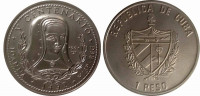  Куба 1 песо 1991 "Короли Испании Ионна"