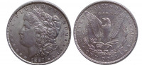 США 1 доллар 1887 Серебро 900