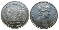 Гибралтар 1 крона 2005 Королевский год - Государственные визиты