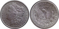 США 1 доллар 1890 Серебро 900