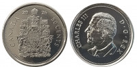Канада 50 центов 2026  UNC 