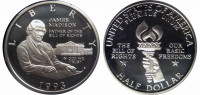 США 50 центов 1993 "Биль о правах" пруф