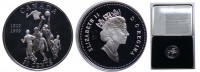 Канада 50 центов 1999 Баскетбол (коробочка)