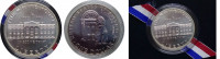 США 1 доллар 1992 200 лет Белому Дому Серебро (ац, коробочка)