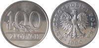 Польша 100 злотых 1990 (UNC)