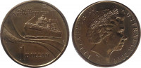 Австралия 1 доллар 2000  Корабль HMAS Sydney II (С)