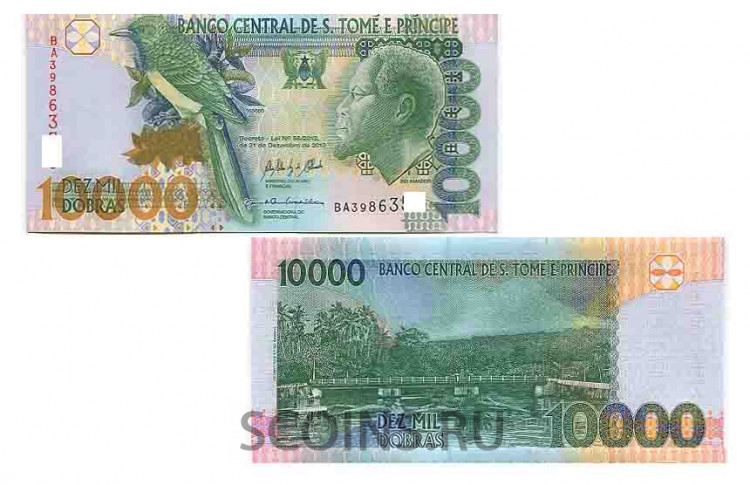 Сан-Томе и Принсипи 10000 добра 2013