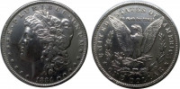США 1 доллар 1884 Серебро 900