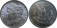 США 1 доллар 1896 Серебро 900