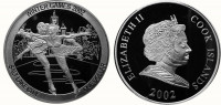 Острова Кука 1 доллар 2002 XIX зимние Олимпийские игры 2002 в Солт-Лейк-Сити (США) - Фигурное катание