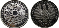 Германия  10 марок 1989 40-летие образования ФРГ. proof 