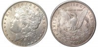 США 1 доллар 1889 Серебро 900