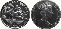 Гибралтар 1 крона 1994 Чемпионат мира по футболу в США - вратарь - гол
