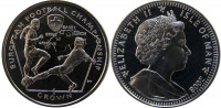 Остров Мэн 1 крона 2008 "Европейский футбольный чемпионат"