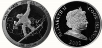 Острова Кука 1 доллар 2002 XIX зимние Олимпийские игры 2002 в Солт-Лейк-Сити (США) - Фристайл