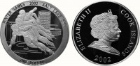 Острова Кука 1 доллар 2002 XIX зимние Олимпийские игры 2002 в Солт-Лейк-Сити (США) - Шот трек