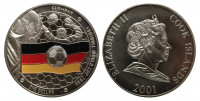 Острова Кука 1 доллар 2001 Германия