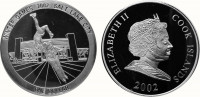 Острова Кука 1 доллар 2002 XIX зимние Олимпийские игры 2002 в Солт-Лейк-Сити (США) - Фигурное катание - спортивные пары