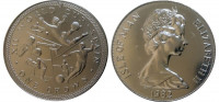 Остров Мэн 1 крона 1982 XII чемпионат мира по футболу, Испания