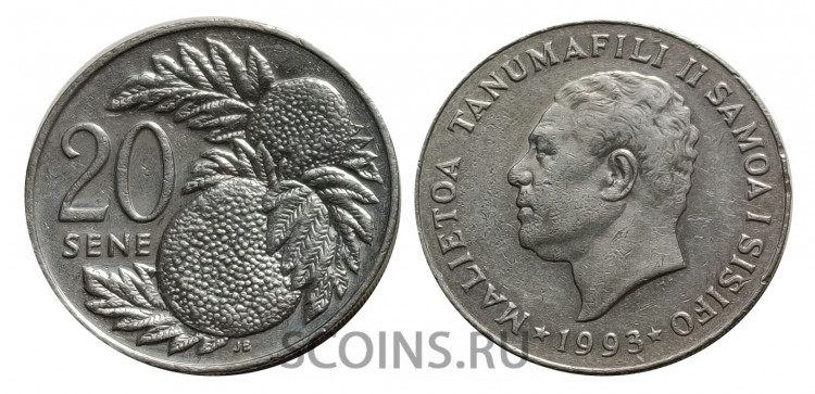 Самоа 20 сене 1993