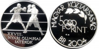 Венгрия 5000 форинтов 2004 "Бокс"