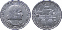 США 50 центов 1892 Колумбийская выставка (COLUMBIAN HALF DOLLAR)