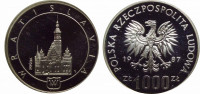 Польша 1000 злотых 1987 Вратиславия - Вроцлав, проба