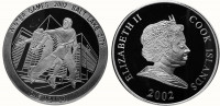 Острова Кука 1 доллар 2002 XIX зимние Олимпийские игры 2002 в Солт-Лейк-Сити (США) - Фигурное катание - танцы на льду