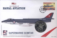 Гибралтар 1 крона 2000 "Supermarine scimitar"