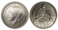Великобритания 3 пенса 1936