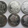 Остров Мэн набор из 6 монет 1 крона 2012 Олимпиада 2012 в Лондоне
