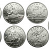Остров Мэн набор из 6 монет 1 крона 2012 Олимпиада 2012 в Лондоне