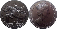 Остров Мэн 1 крона, 1996 XXVI летние Олимпийские Игры, Атланта 1996 -Конный спорт