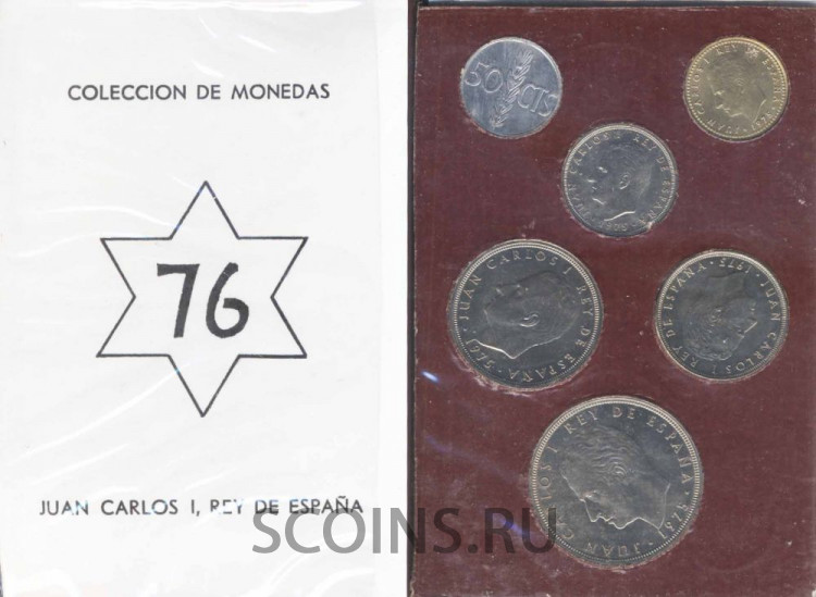 Испания Годовой набор 1976 