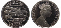 Гибралтар 1 крона 2008 Авиация Первой Мировой войны