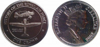 Гибралтар 1 крона 2008 "История королевских ВВС – Уэстленд Лизандер." 