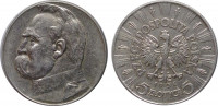 Польша 5 злотых 1934 Юзеф Пилсудский